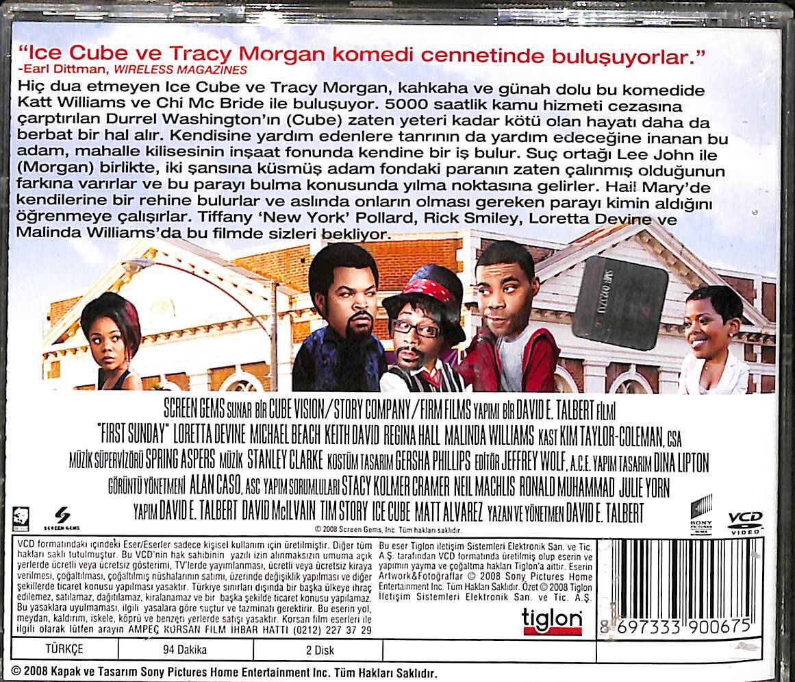 Pazar Günahları – First Sunday (2008) Orijinal VCD Film VCD28850 - 2