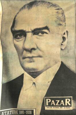 PAZAR MECMUASI 10 KASIM 1957 SAYI 59 - MUSTAFA KEMAL ATATÜRK 1881 - 1938- DÜNYA ONUN İÇİN AĞLADI NDR74032 - 1
