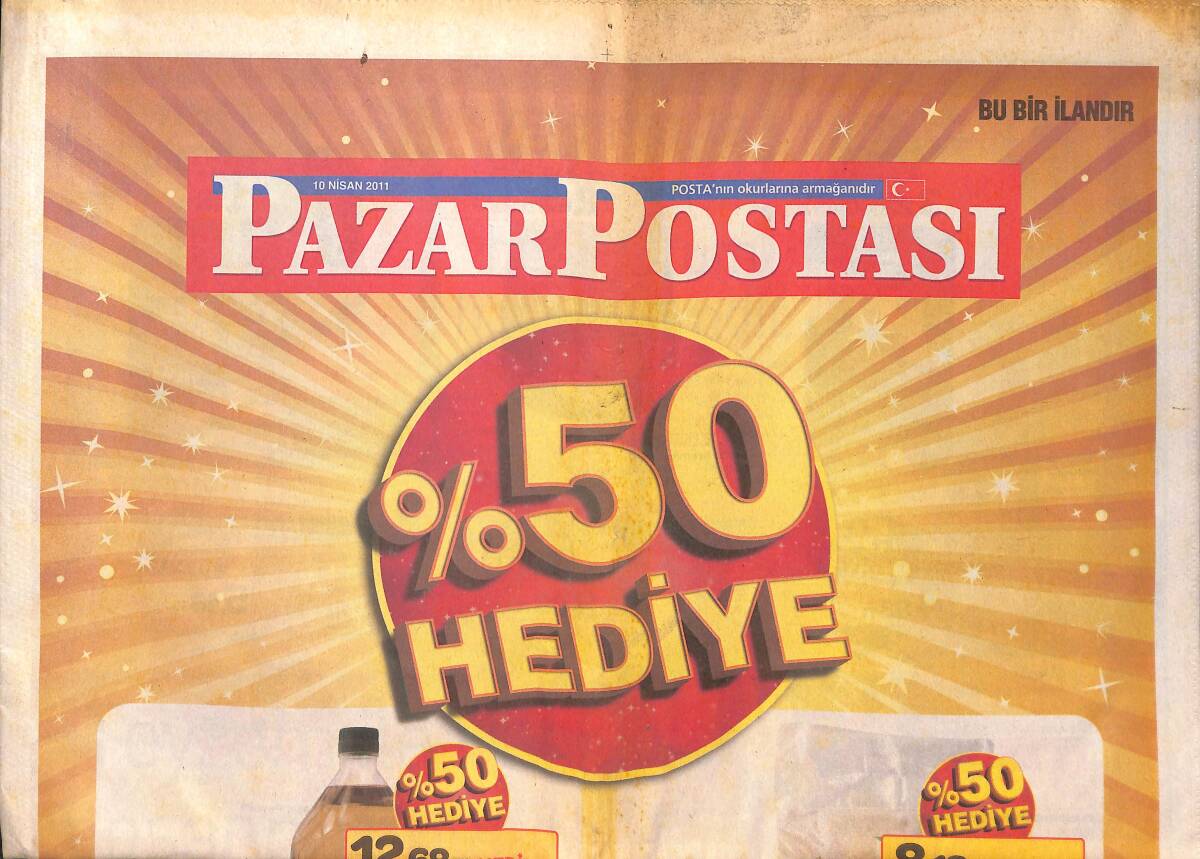 Pazar Postası 10 Nisan 2011 - Issız Adam Olarak Tanıdığımız Oyuncu Cemal Hünal Röpörtajı - Latife Hanım'ın Yeğeni Aile İçi Sırları Anlattı! GZ137256 - 1