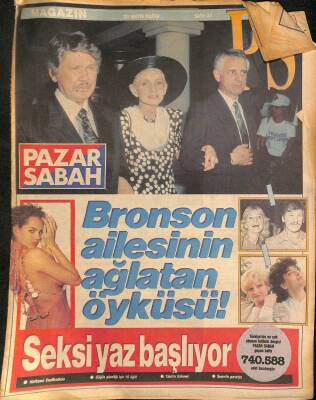 Pazar Sabah Dergisi 20 Mayıs Sayı 37 - Bronson Ailesinin Ağlatan Öyküsü NDR78003 - 1