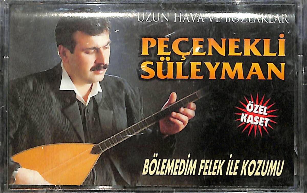 Peçenekli Süleyman - Bölemedim Felek İle Kozumu Kaset (Sıfır Kaset) KST29120 - 1