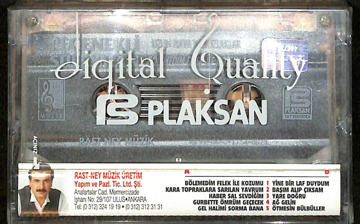 Peçenekli Süleyman - Bölemedim Felek İle Kozumu Kaset (Sıfır Kaset) KST29120 - 2