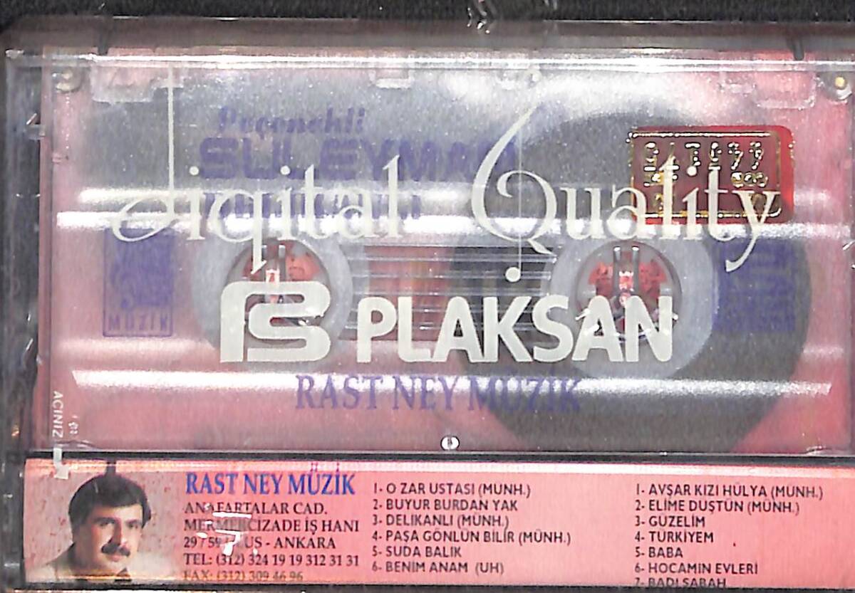 Peçenekli Süleyman - Delikanlı Kaset (Sıfır Kaset) KST29137 - 2