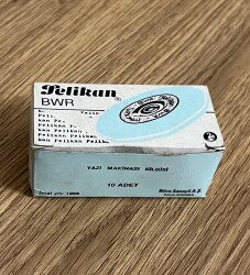 Pelikan BWR (Bürosan) 1980s Yazı Makinesi Silgisi (Dolu Kutu) AOB4743 - 6