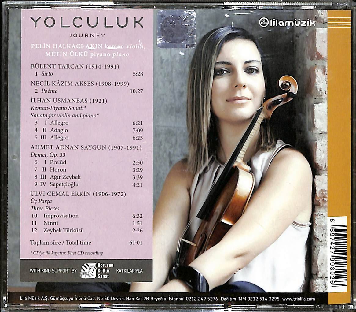 Pelin Halkacı Akın - Yolculuk CD (İkinci El) CD5369 - 2