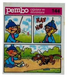 PEMBO Sakız Kağıdı 1.Seri No 144 Sakız Kağıdı Stickers SKZ992 - 1