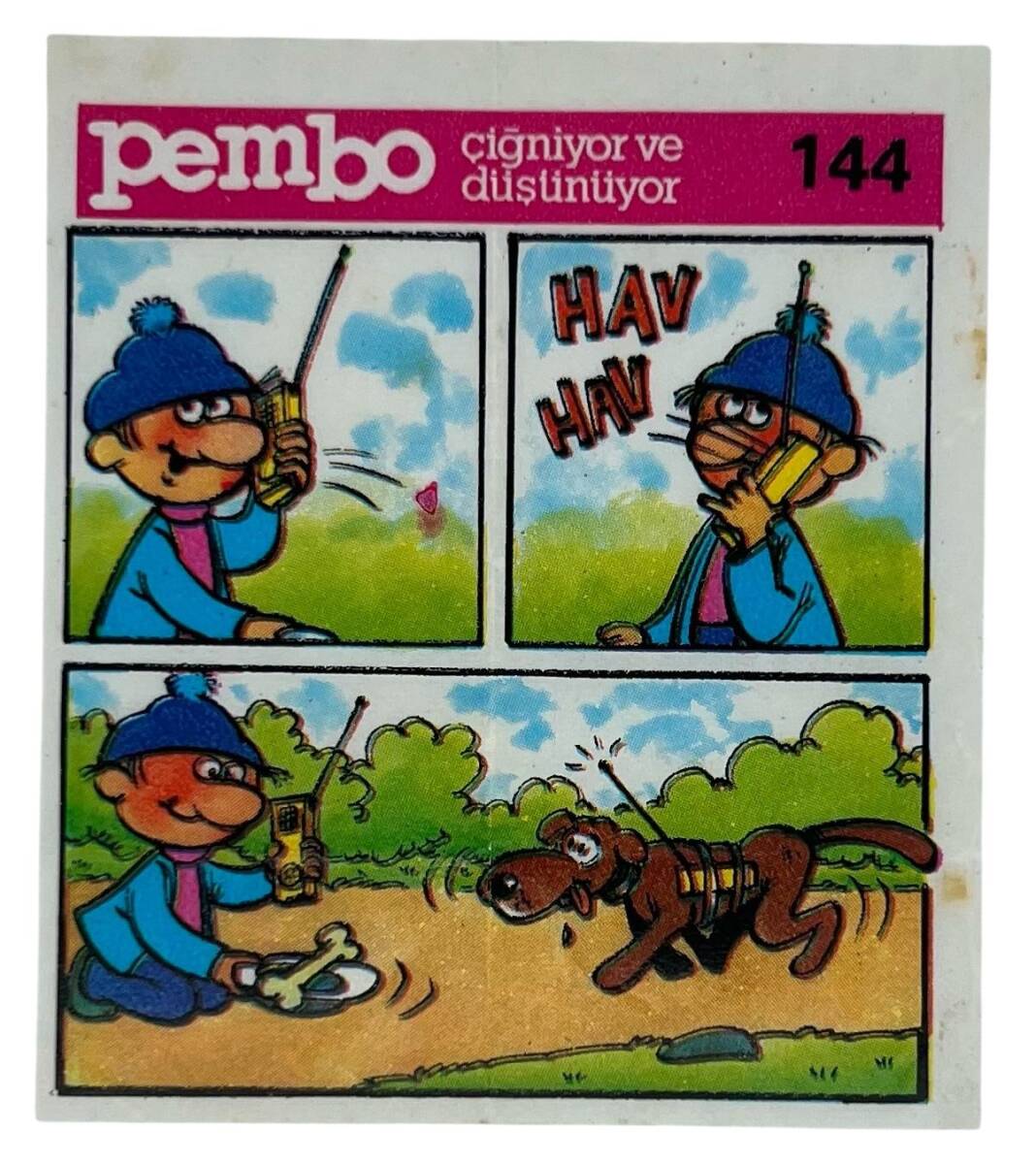 PEMBO Sakız Kağıdı 1.Seri No 144 Sakız Kağıdı Stickers SKZ992 - 1