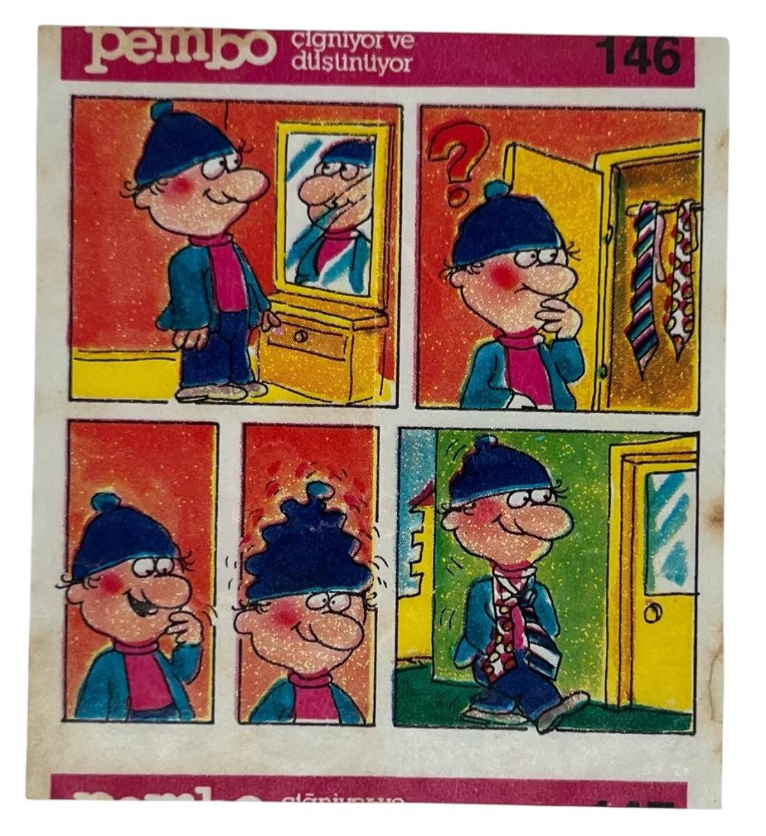 PEMBO Sakız Kağıdı 1.Seri No 146 Sakız Kağıdı Stickers SKZ994 - 1