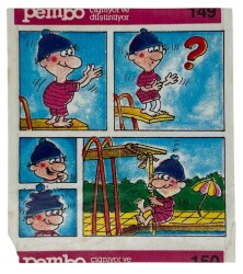 PEMBO Sakız Kağıdı 1.Seri No 149 Sakız Kağıdı Stickers SKZ997 - 3