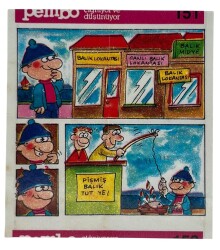 PEMBO Sakız Kağıdı 1.Seri No 151 Sakız Kağıdı Stickers SKZ1000 - 1