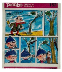 PEMBO Sakız Kağıdı 1.Seri No 152 Sakız Kağıdı Stickers SKZ1003 - 1