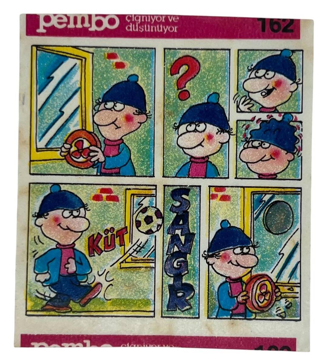 PEMBO Sakız Kağıdı 1.Seri No 162 Sakız Kağıdı Stickers SKZ1008 - 1