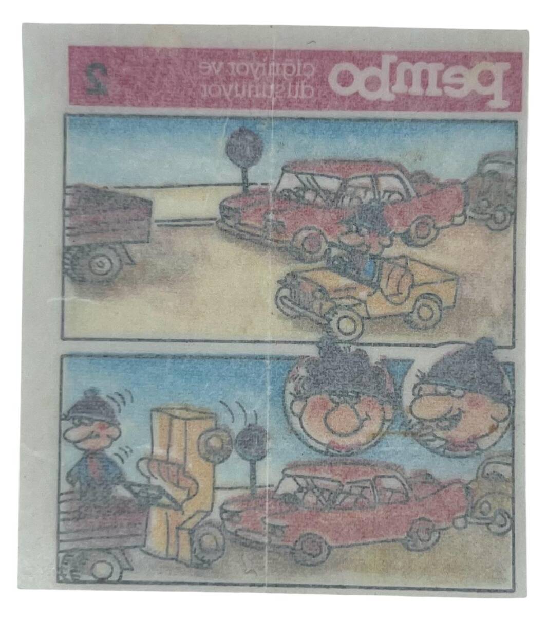 PEMBO Sakız Kağıdı 1.Seri No 2 Sakız Kağıdı Stickers SKZ978 - 2