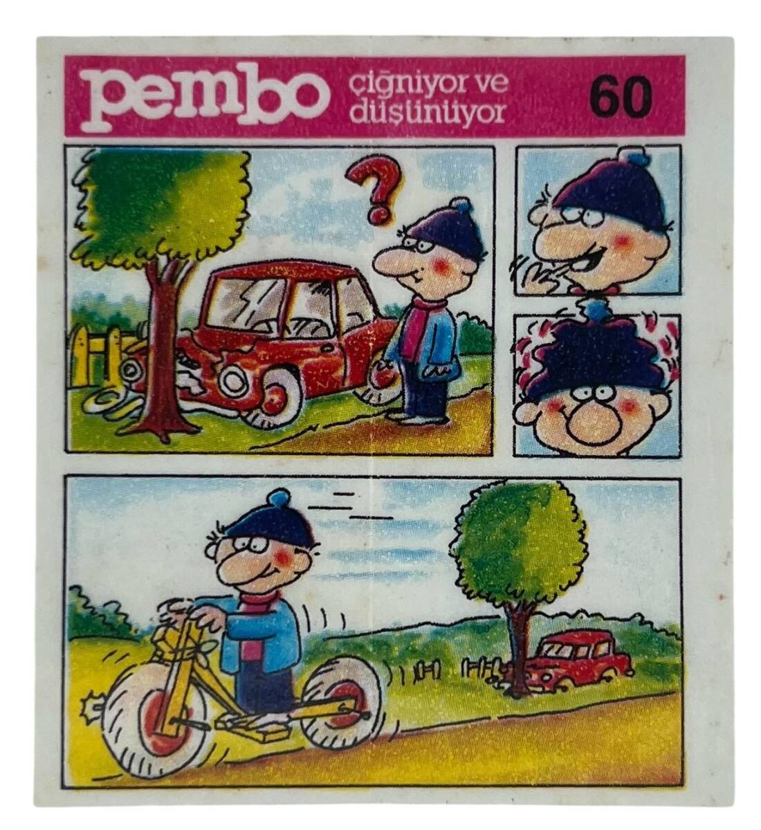 PEMBO Sakız Kağıdı 1.Seri No 60 Sakız Kağıdı Stickers SKZ981 - 3