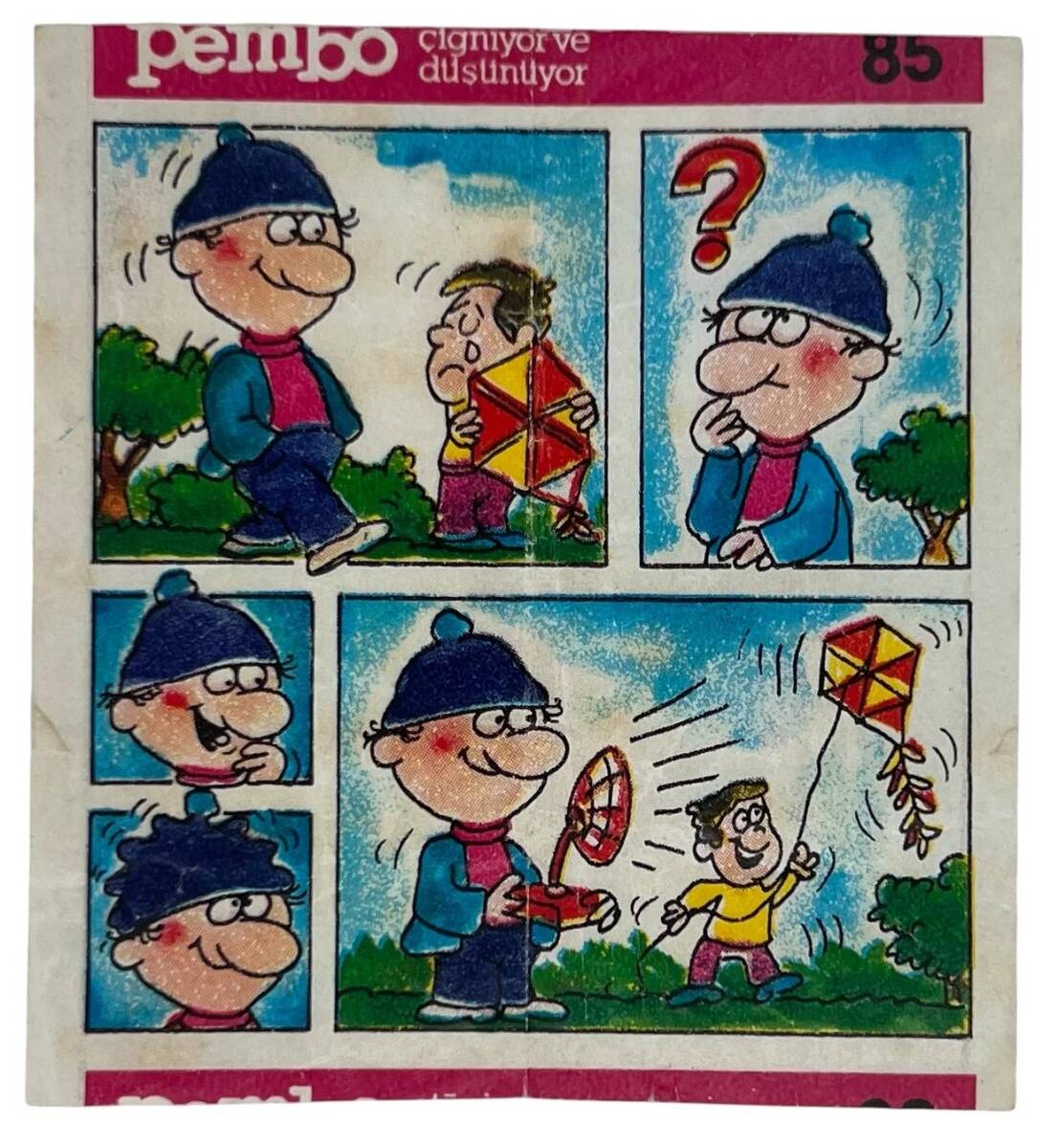 PEMBO Sakız Kağıdı 1.Seri No 85 Sakız Kağıdı Stickers SKZ982 - 1