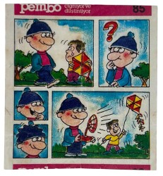 PEMBO Sakız Kağıdı 1.Seri No 85 Sakız Kağıdı Stickers SKZ982 - 3