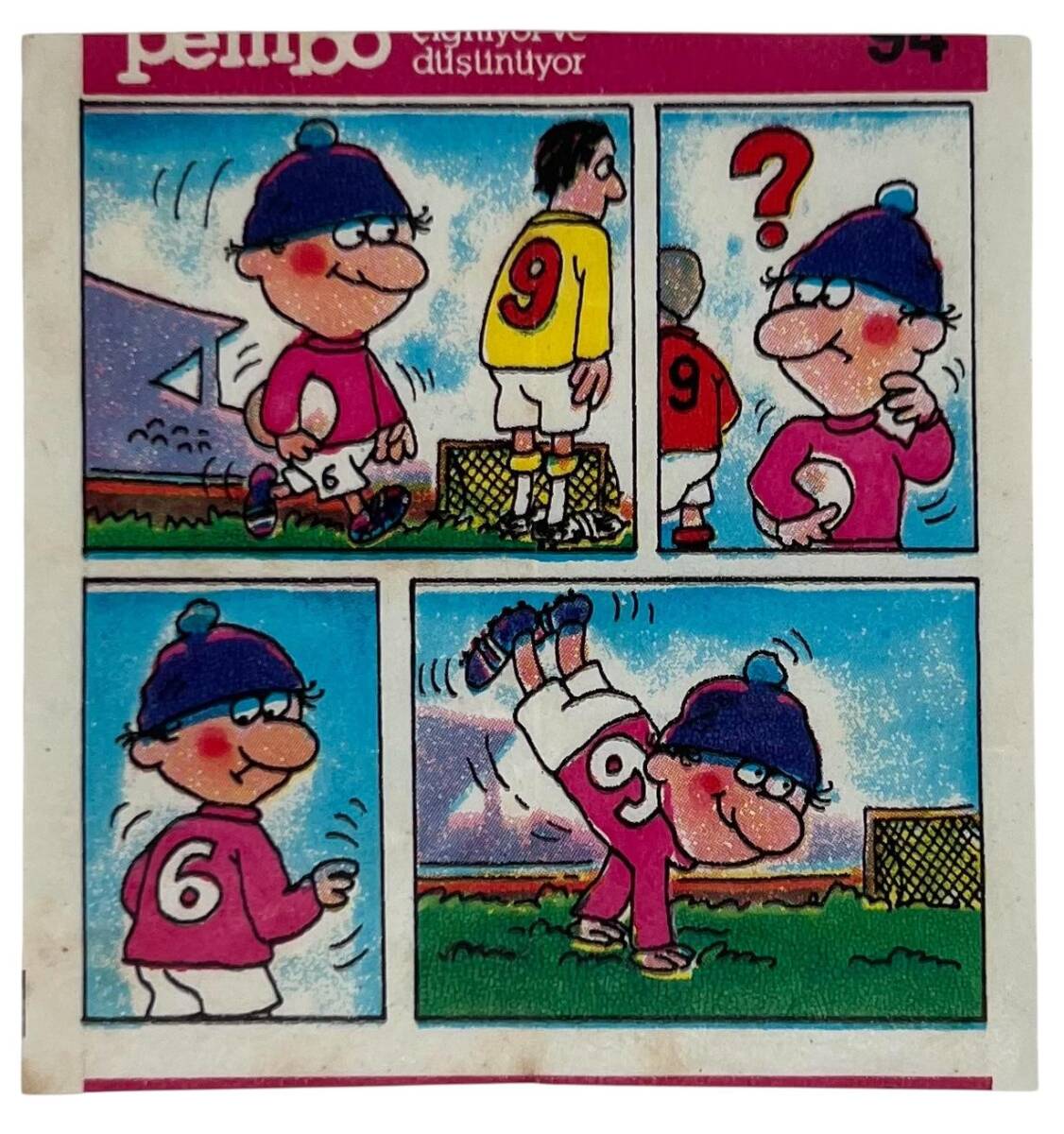 PEMBO Sakız Kağıdı 1.Seri No 94 Sakız Kağıdı Stickers SKZ987 - 1