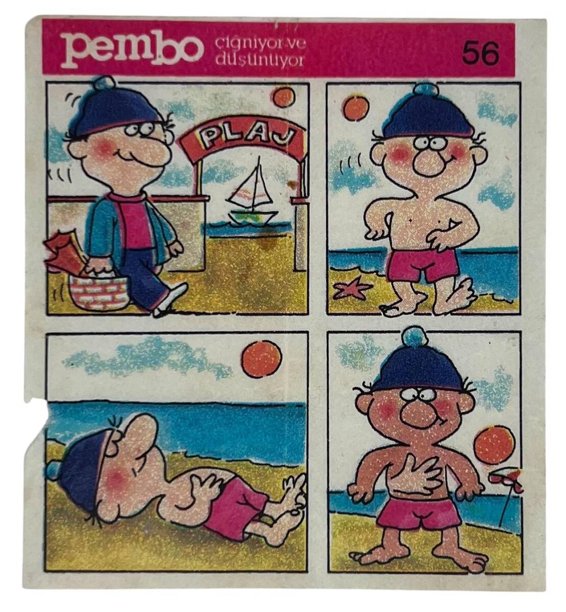 PEMBO Sakız Kağıdı 2.Seri No 56 Sakız Kağıdı Stickers SKZ974 - 3