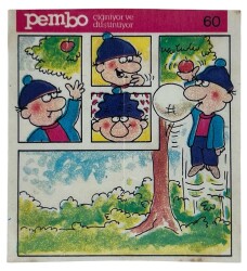 PEMBO Sakız Kağıdı 2.Seri No 60 Sakız Kağıdı Stickers SKZ975 - 1