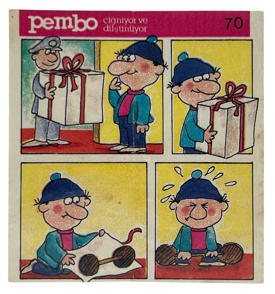 PEMBO Sakız Kağıdı 2.Seri No 70 Sakız Kağıdı Stickers SKZ976 - 1