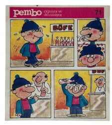 PEMBO Sakız Kağıdı 2.Seri No 71 Sakız Kağıdı Stickers SKZ977 - 3