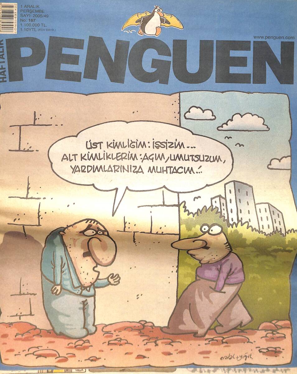 Penguen Mizah Dergisi 1 Aralık 2005 No: 167 NDR98542 - 1