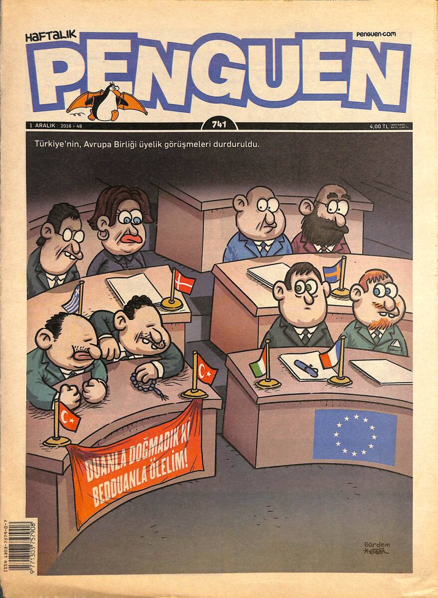 Penguen Mizah Dergisi 1 Aralık 2016 Sayı 741 NDR96759 - 1
