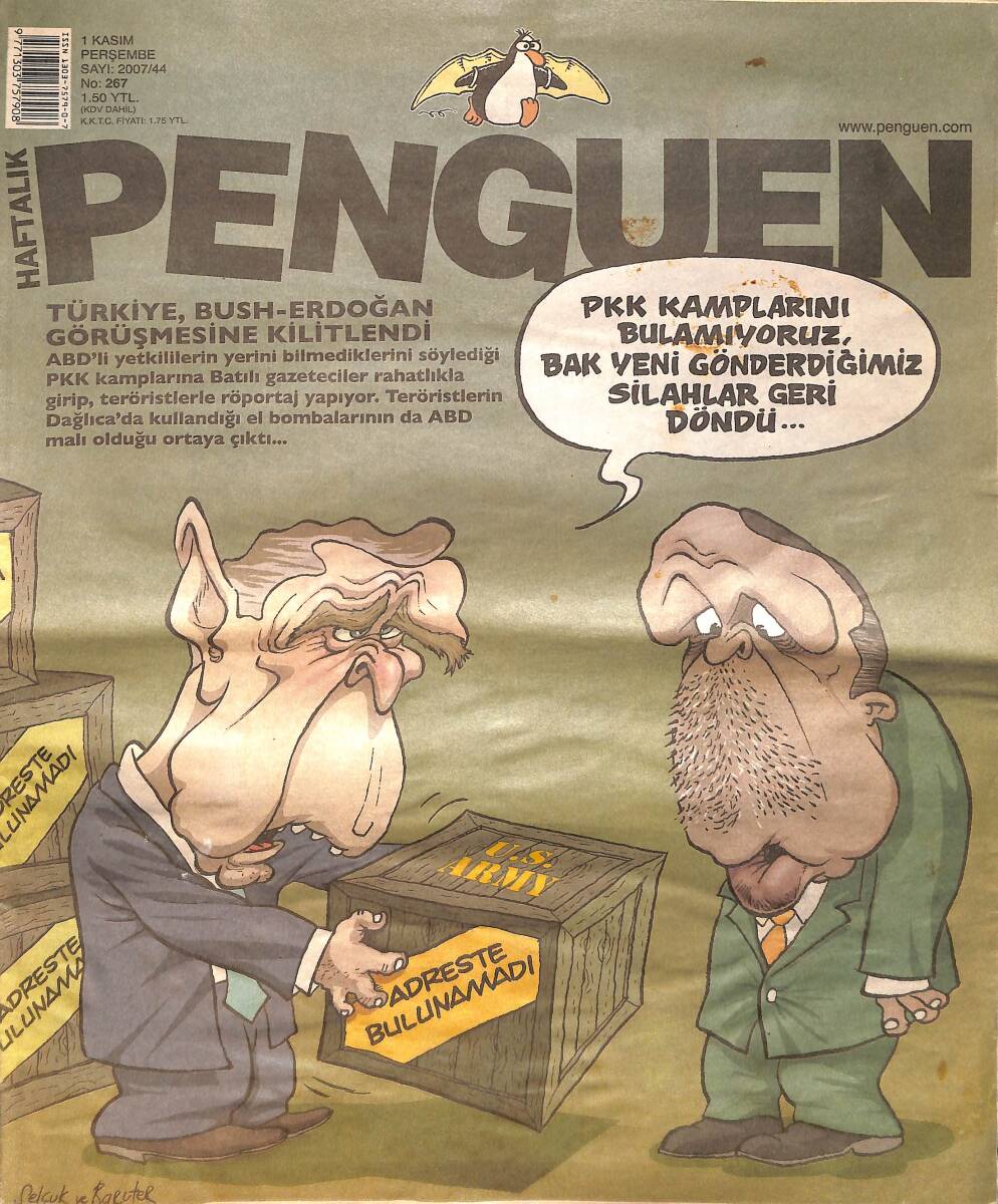 Penguen Mizah Dergisi 1 Kasım 2007 Sayı: 267 NDR98655 - 1