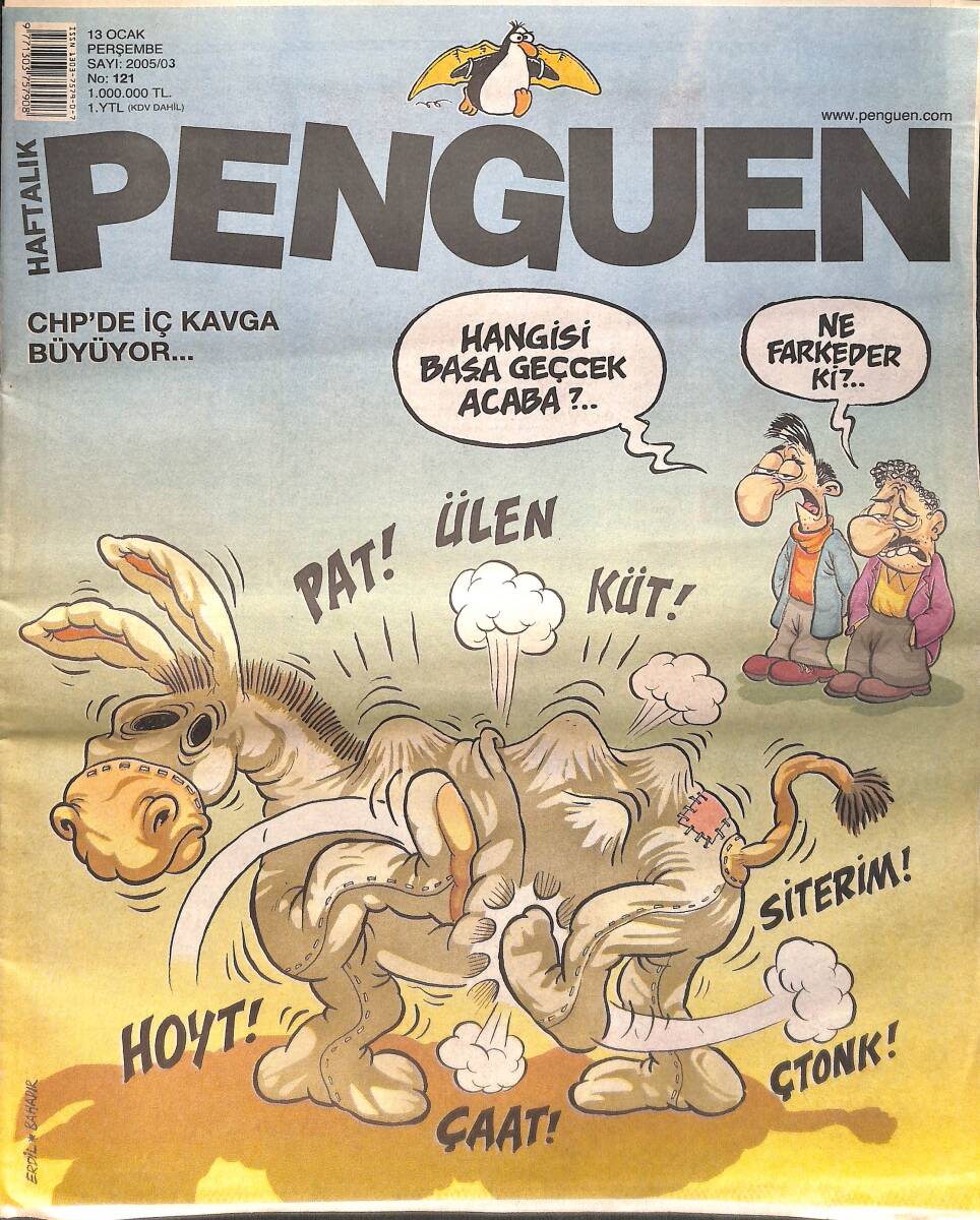 Penguen Mizah Dergisi 13 Ocak 2005 No: 121 NDR98694 - 1