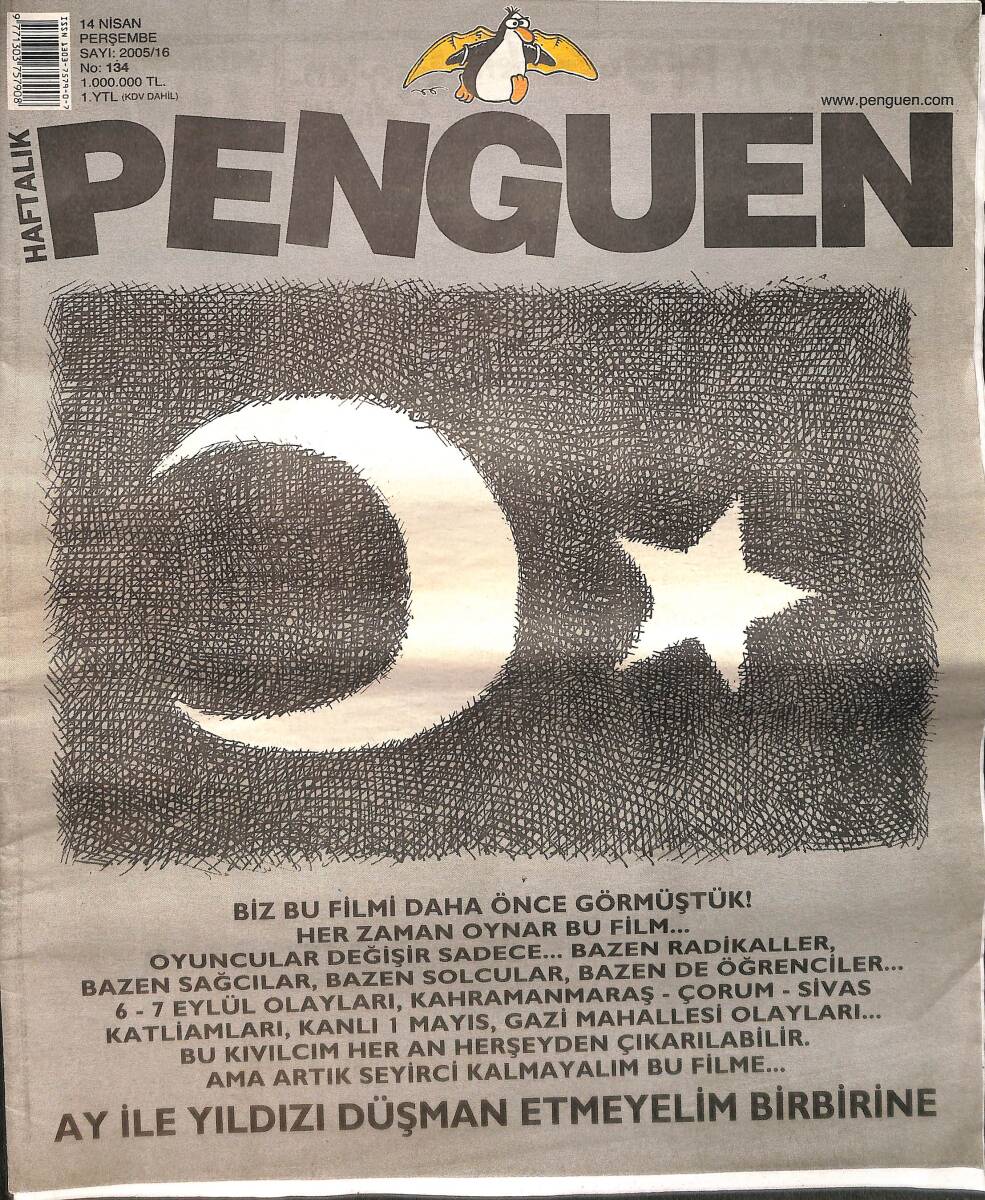 Penguen Mizah Dergisi 14 Nisan 2005 No: 134 NDR98479 - 1