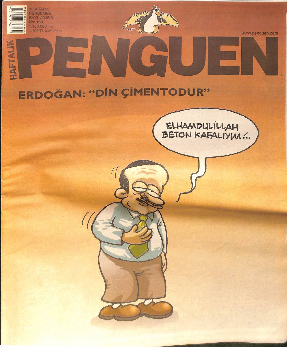 Penguen Mizah Dergisi 15 Aralık 2005 Sayı: 169 NDR98641 - 1