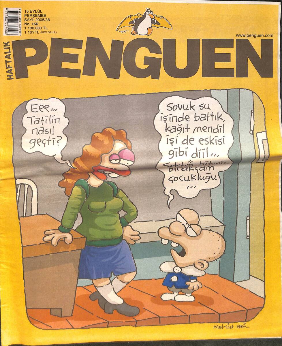 Penguen Mizah Dergisi 15 Eylül 2005 No: 156 NDR98539 - 1
