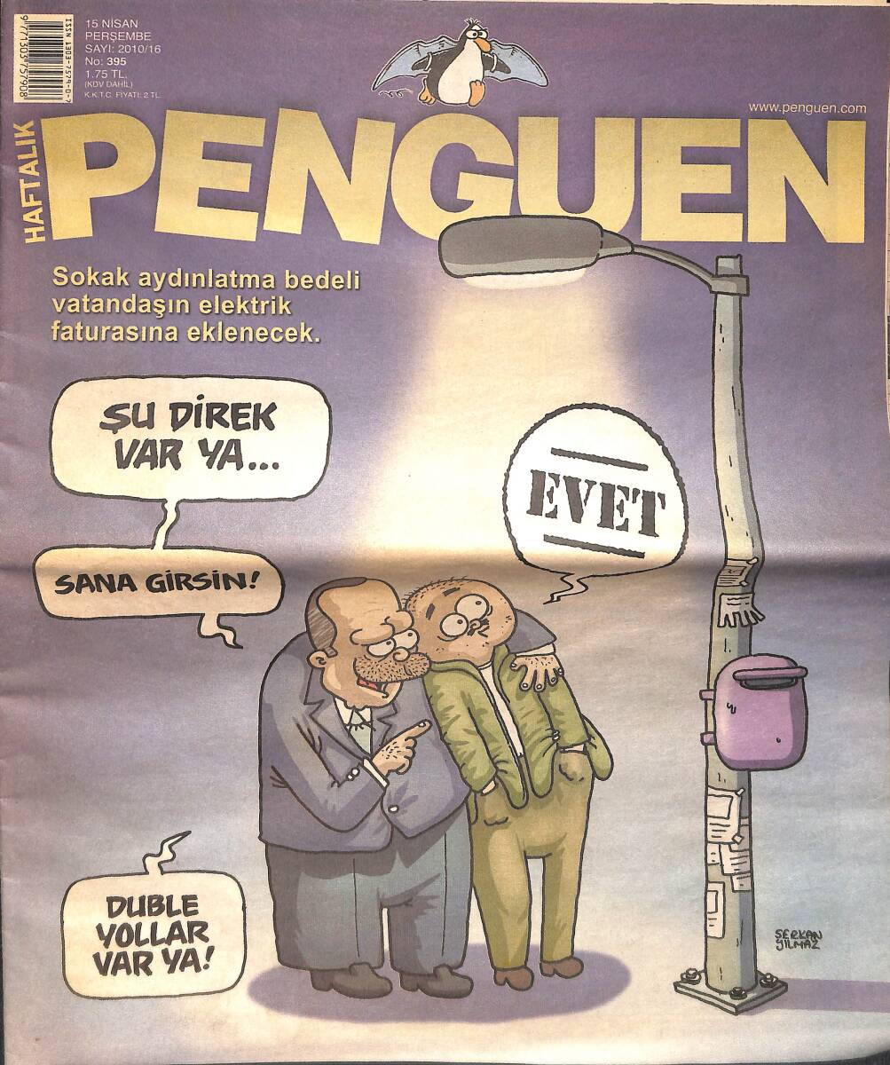 Penguen Mizah Dergisi 15 Nisan 2010 No: 395 NDR98518 - 1