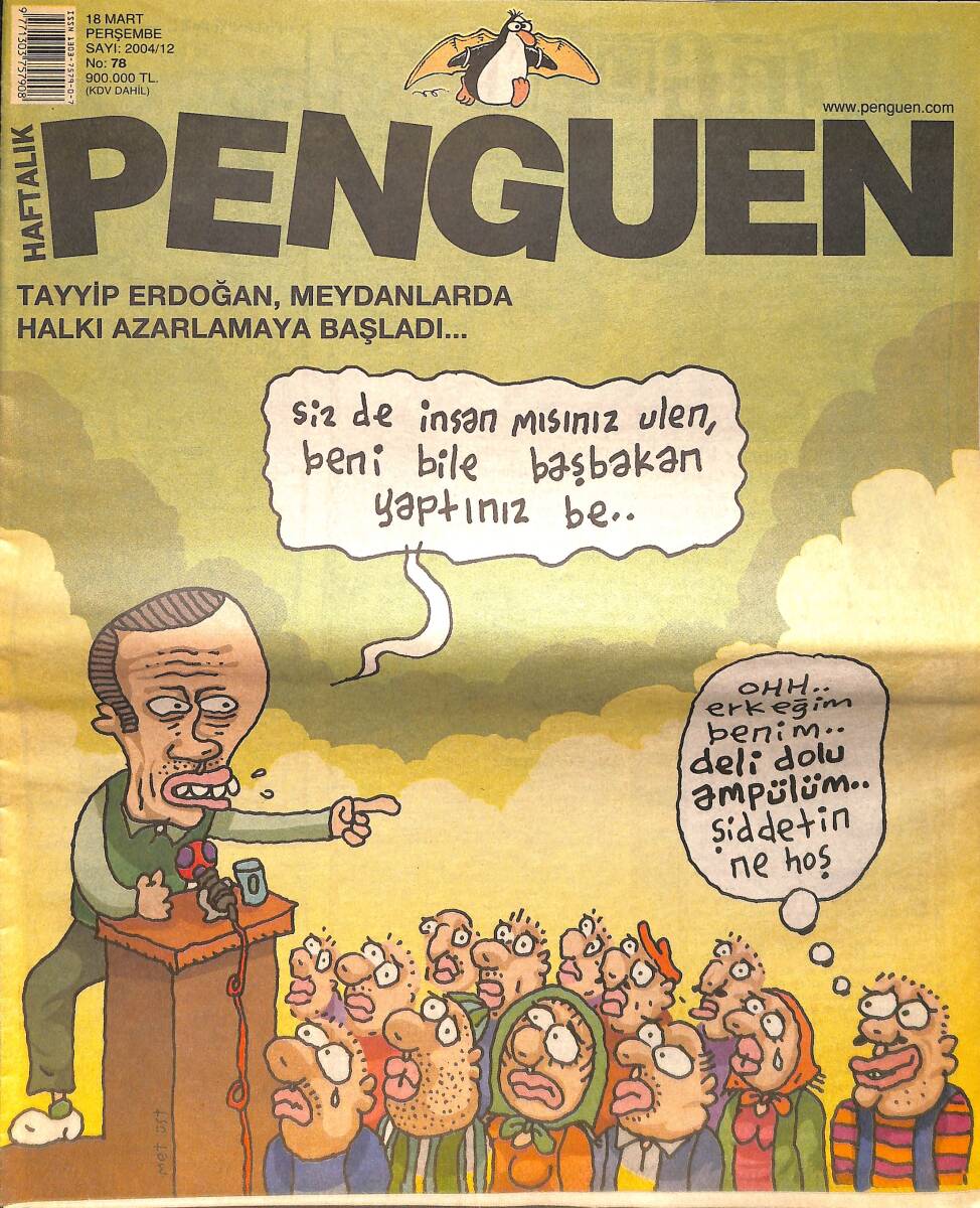 Penguen Mizah Dergisi 18 Mart 2004 No: 78 NDR98550 - 1