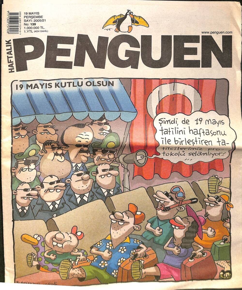 Penguen Mizah Dergisi 19 Mayıs 2005 No: 139 NDR98683 - 1