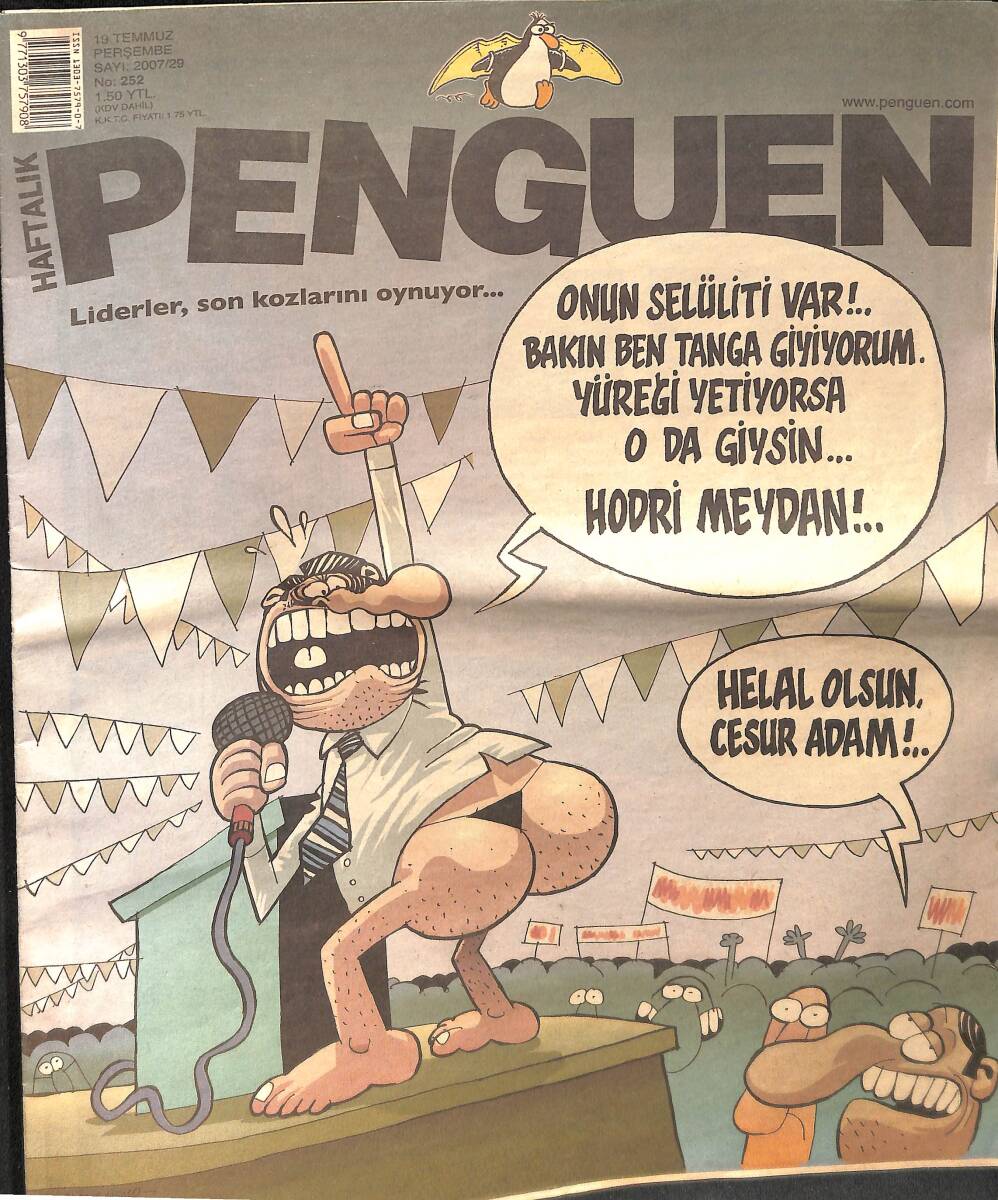 Penguen Mizah Dergisi 19 Temmuz 2007 No: 252 NDR98503 - 1