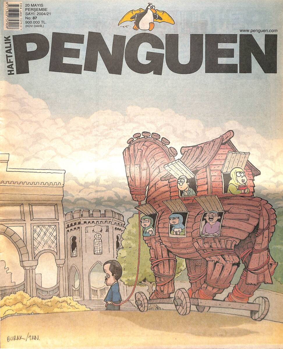 Penguen Mizah Dergisi 20 Mayıs 2004 No: 87 NDR98496 - 1