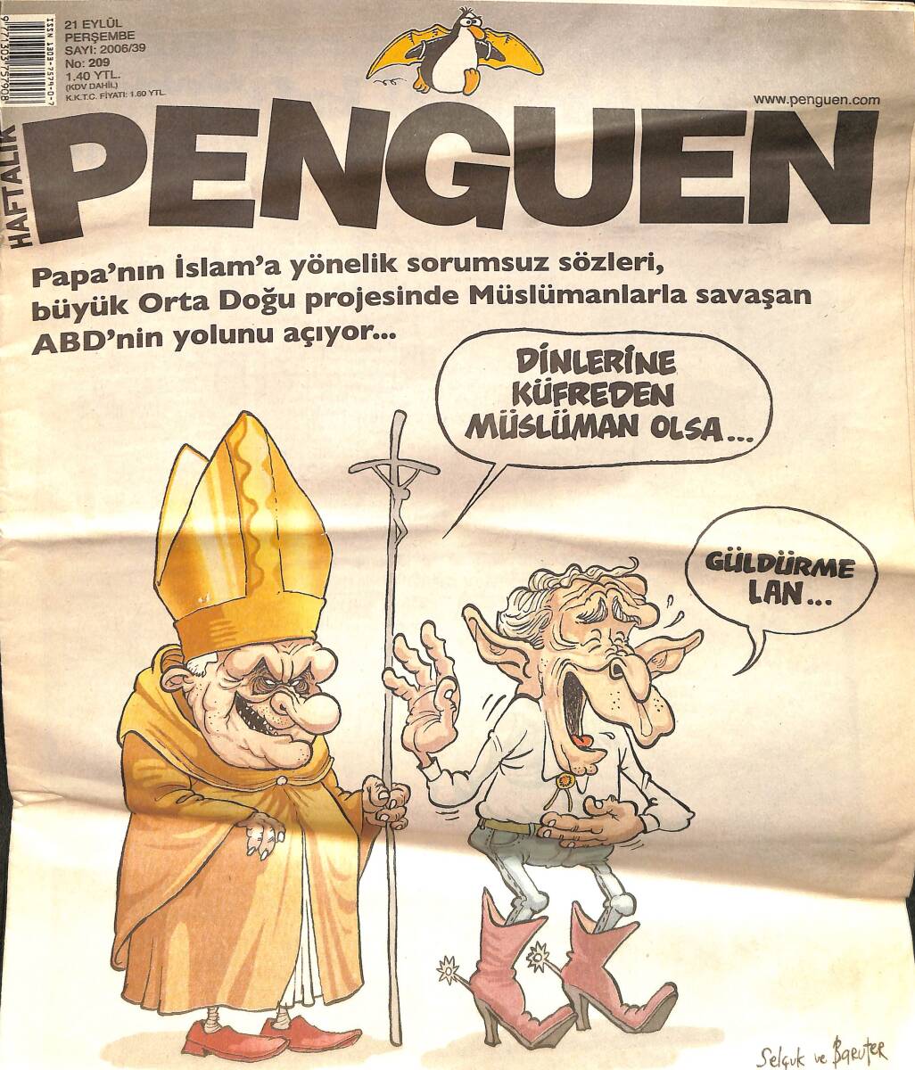 Penguen Mizah Dergisi 21 Eylül 2006 No: 209 NDR98478 - 1