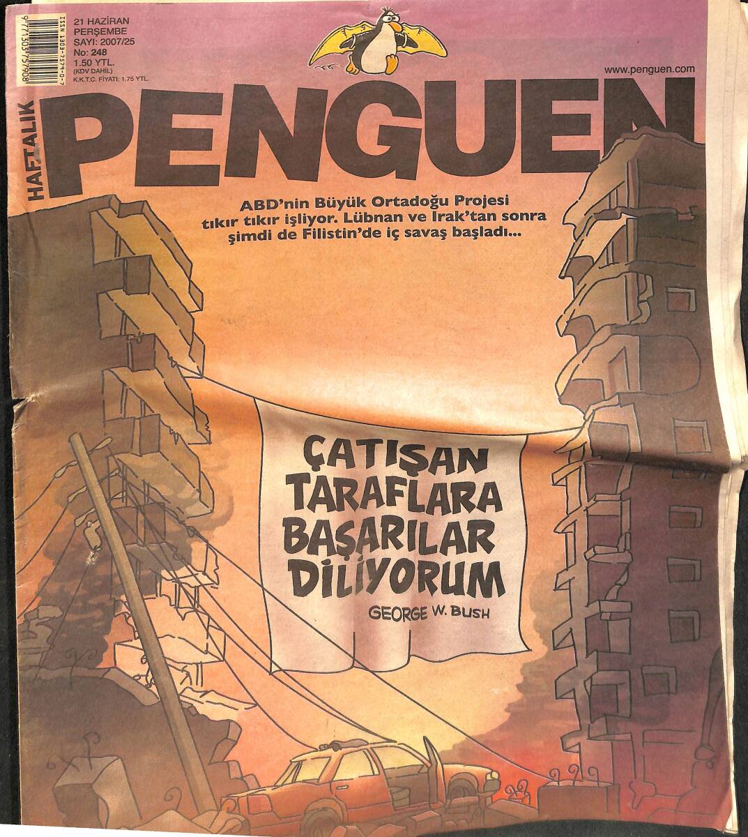 Penguen Mizah Dergisi 21 Haziran 2007 Sayı: 248 NDR98664 - 1