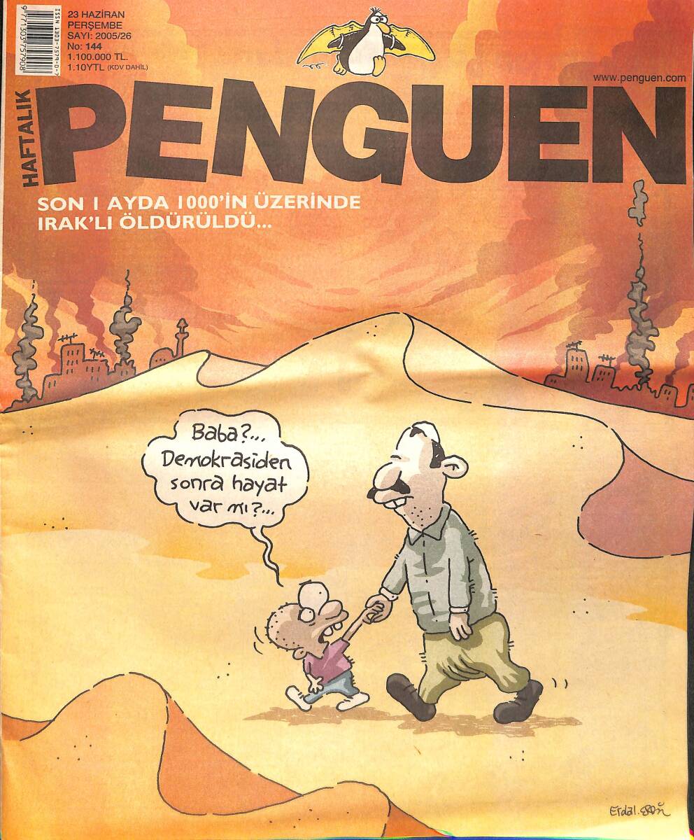 Penguen Mizah Dergisi 23 Haziran 2005 Sayı: 144 NDR98661 - 1