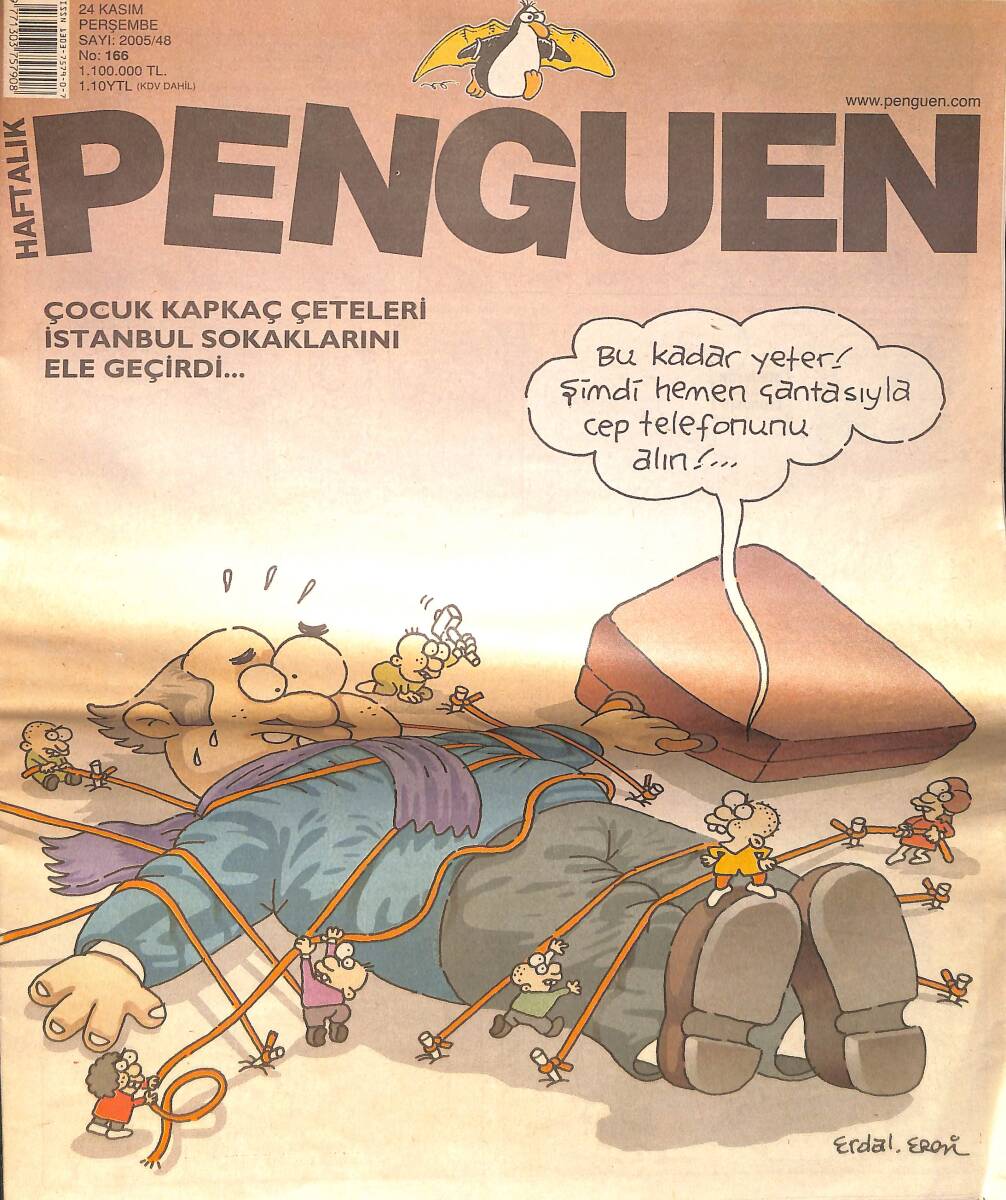 Penguen Mizah Dergisi 24 Kasım 2005 No: 166 NDR98547 - 1