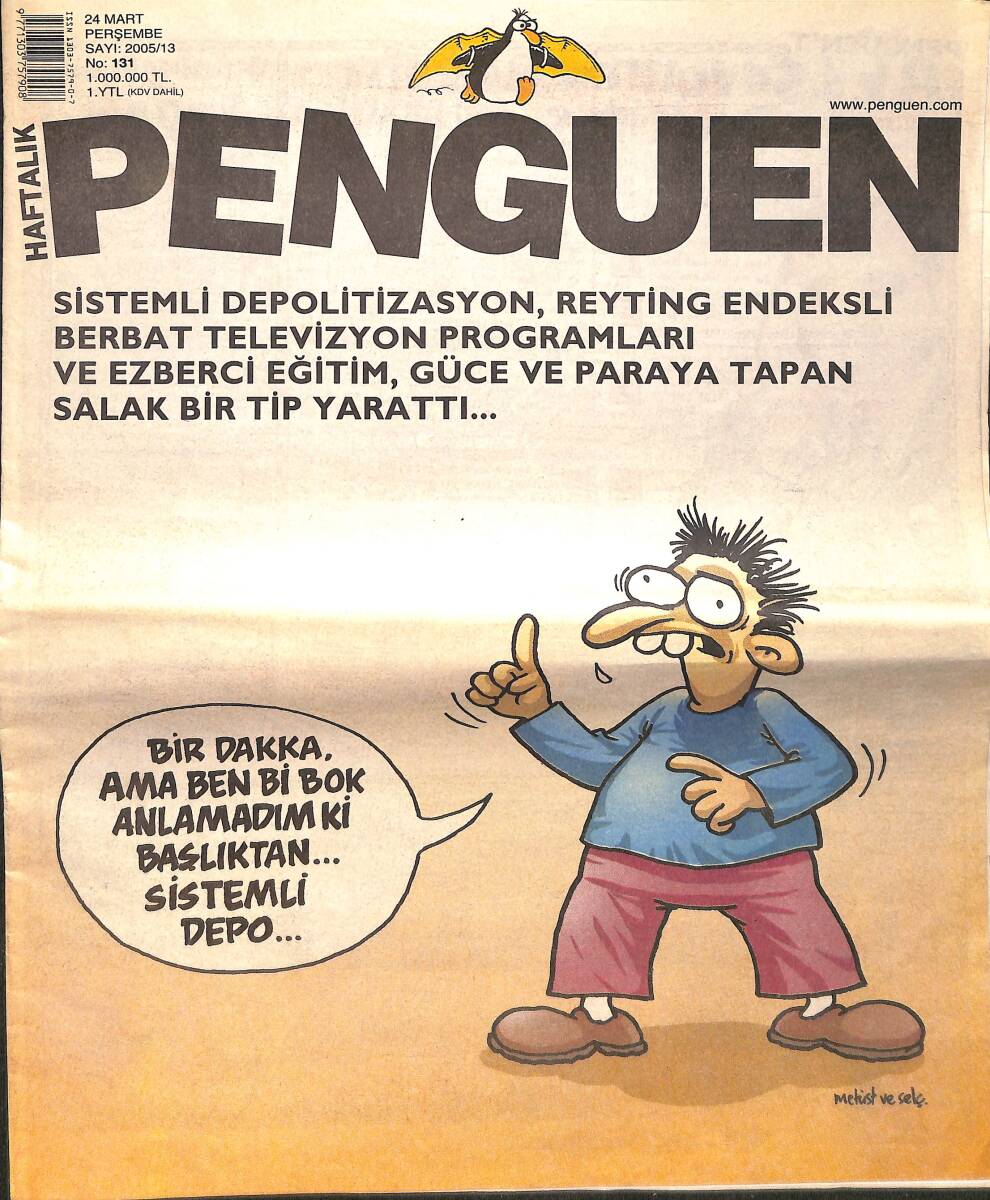 Penguen Mizah Dergisi 24 Mart 2005 No: 131 NDR98563 - 1
