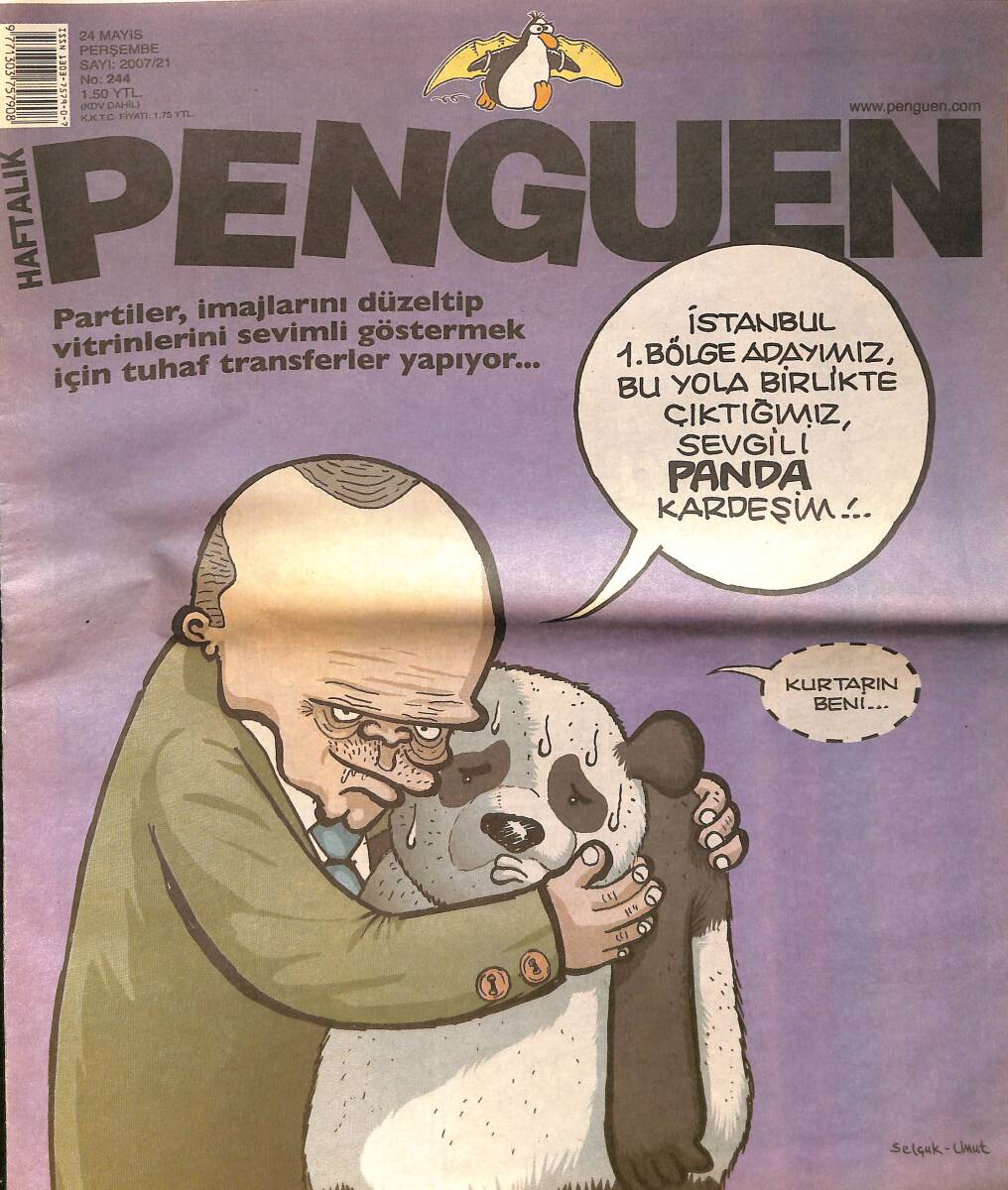 Penguen Mizah Dergisi 24 Mayıs 2007 No: 244 NDR98692 - 1