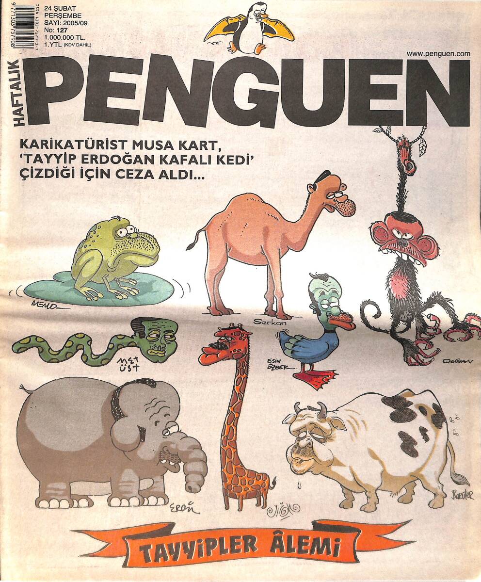 Penguen Mizah Dergisi 24 Şubat 2005 No: 127 NDR98488 - 1