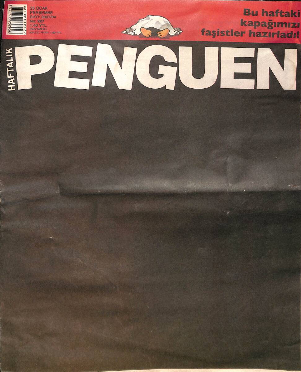 Penguen Mizah Dergisi 25 Ocak 2007 No: 227 NDR98482 - 1