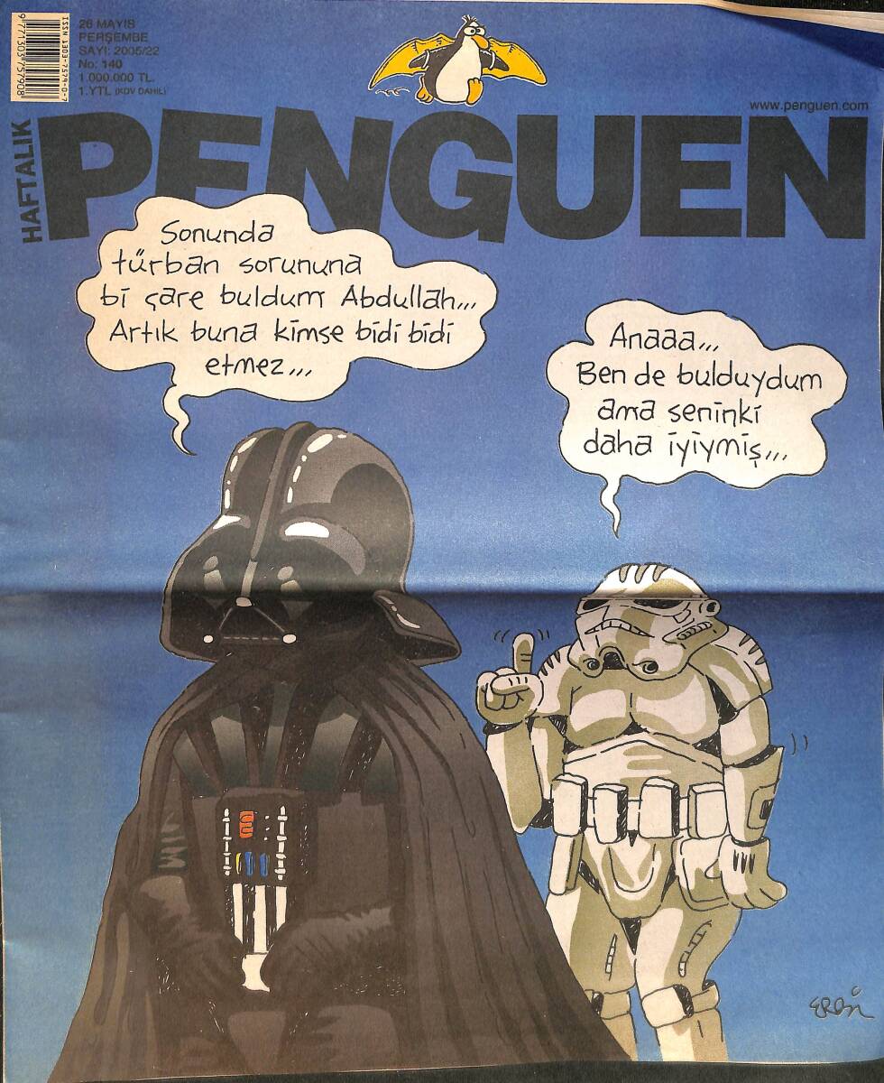 Penguen Mizah Dergisi 26 Mayıs 2005 Sayı: 140 NDR98657 - 1