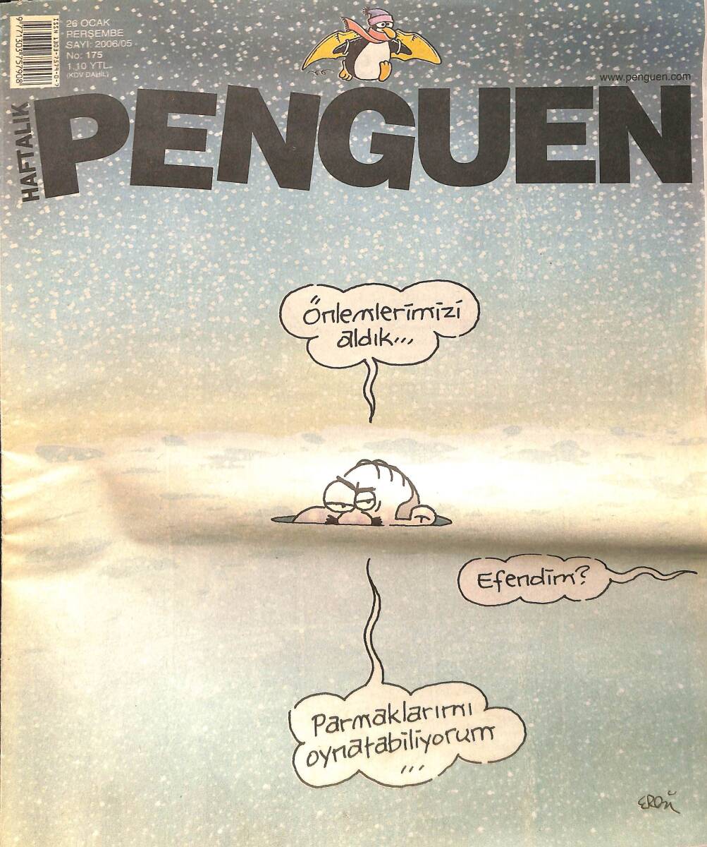Penguen Mizah Dergisi 26 Ocak 2006 Sayı: 175 NDR98627 - 1