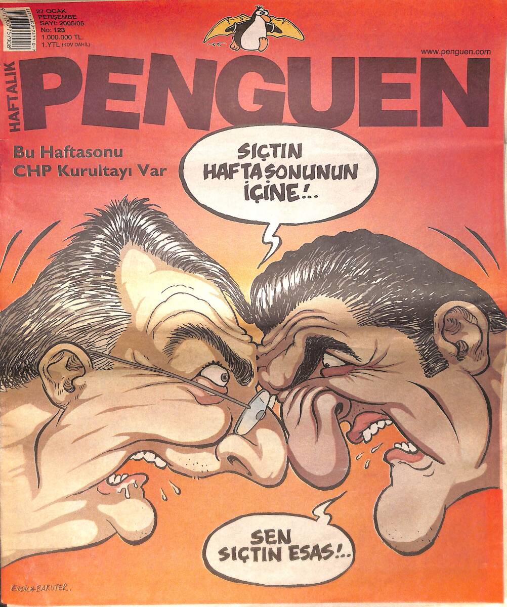 Penguen Mizah Dergisi 27 Ocak 2005 No: 123 NDR98555 - 1