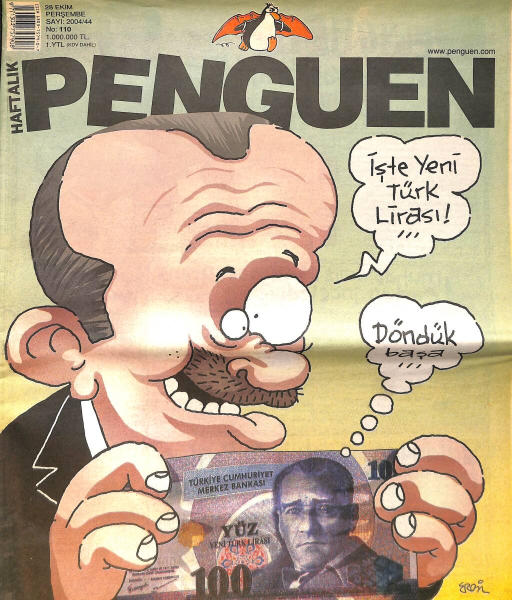 Penguen Mizah Dergisi 28 Ekim 2004 Sayı: 110 NDR98633 - 1
