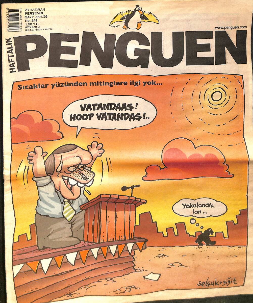 Penguen Mizah Dergisi 28 Haziran 2007 Sayı: 249 NDR98647 - 1